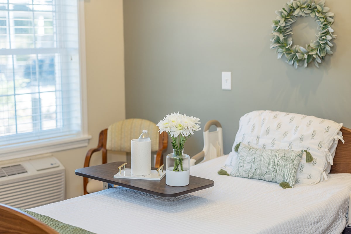 Peaceful private room with natural light at Anchor Post Acute.