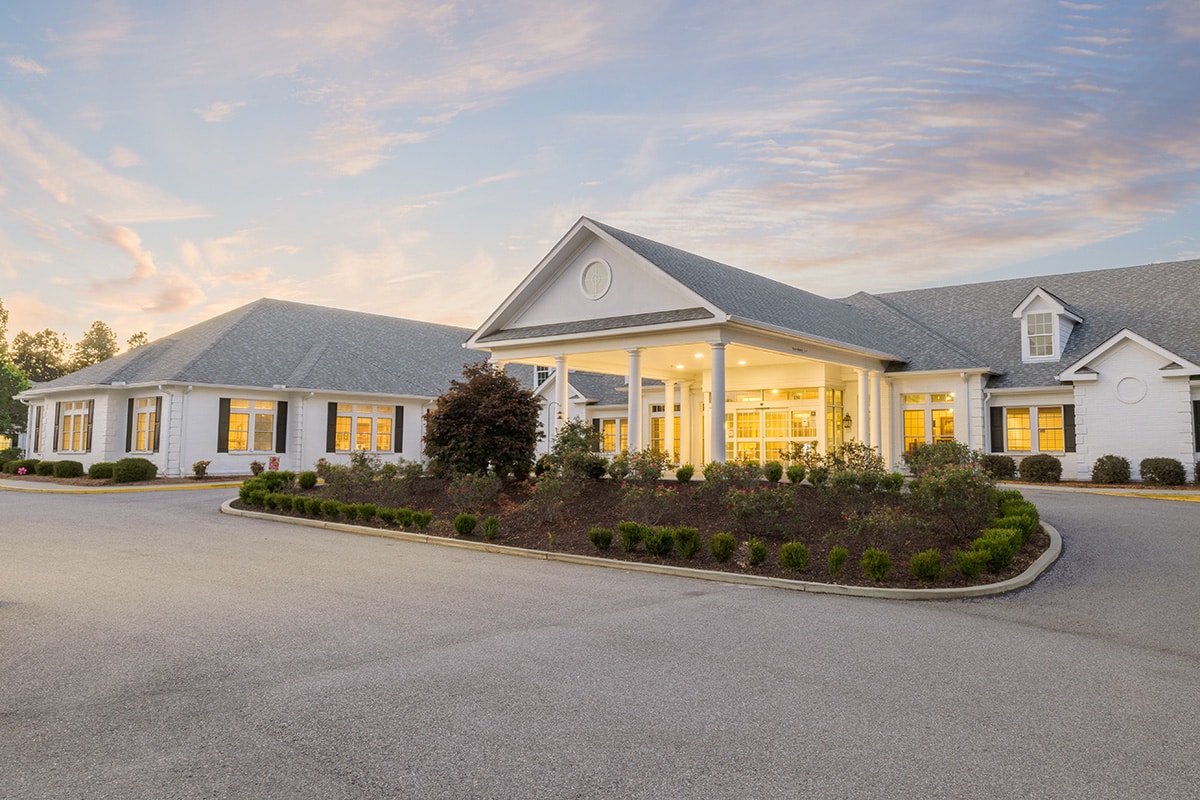 Front of the Anchor Post Acute facility