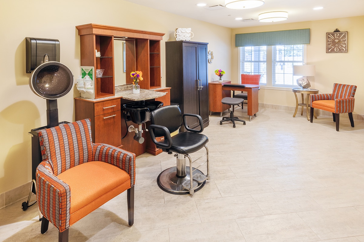 beauty salon at the Anchor Post Acute facility